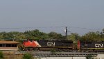 Canadian National 2692 heads westbound at Matteson Illinois